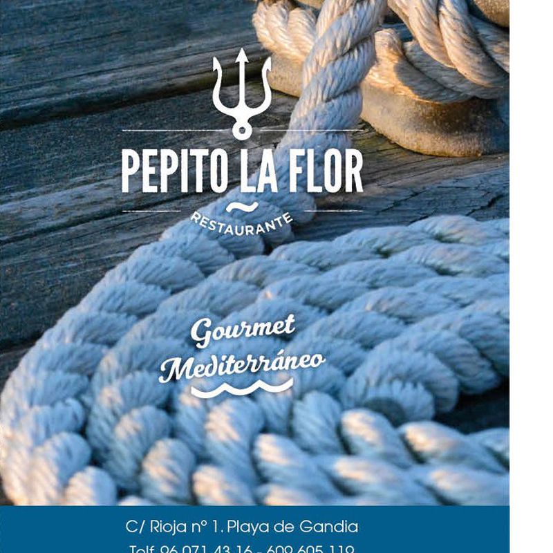 MENÚ SENSACIONES: Nuestra carta de Restaurante Pepito La Flor