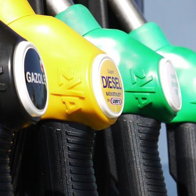 ¿Es el diésel más barato en todos sitios comparado con la gasolina?