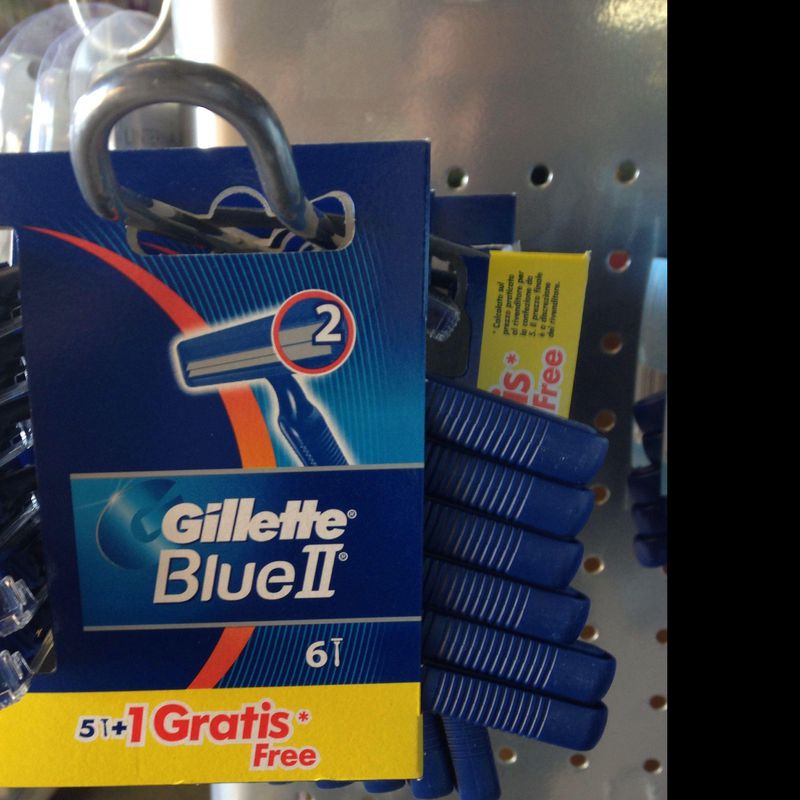 Gillette maquinilla azul