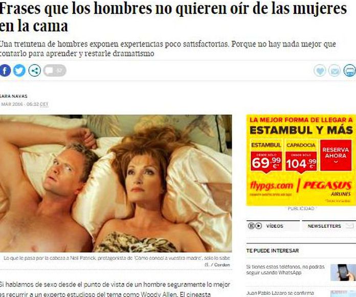Nueva publicación en El País, Revista Masculina ICON }}