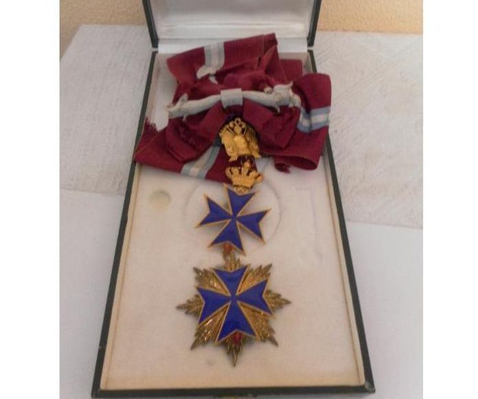 Gran cruz de orden San Salvador y Santa Brígida de Suecia: Catálogo de Antiga Compra-Venta
