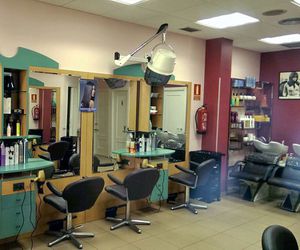 Interior de nuestra peluquería unisex en Madrid
