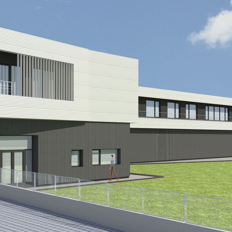 PIERBURG S.A. Nuevo edificio industrial y de oficinas. Abadiño 2016.: Servicios y proyectos de Maurtua Arquitectos