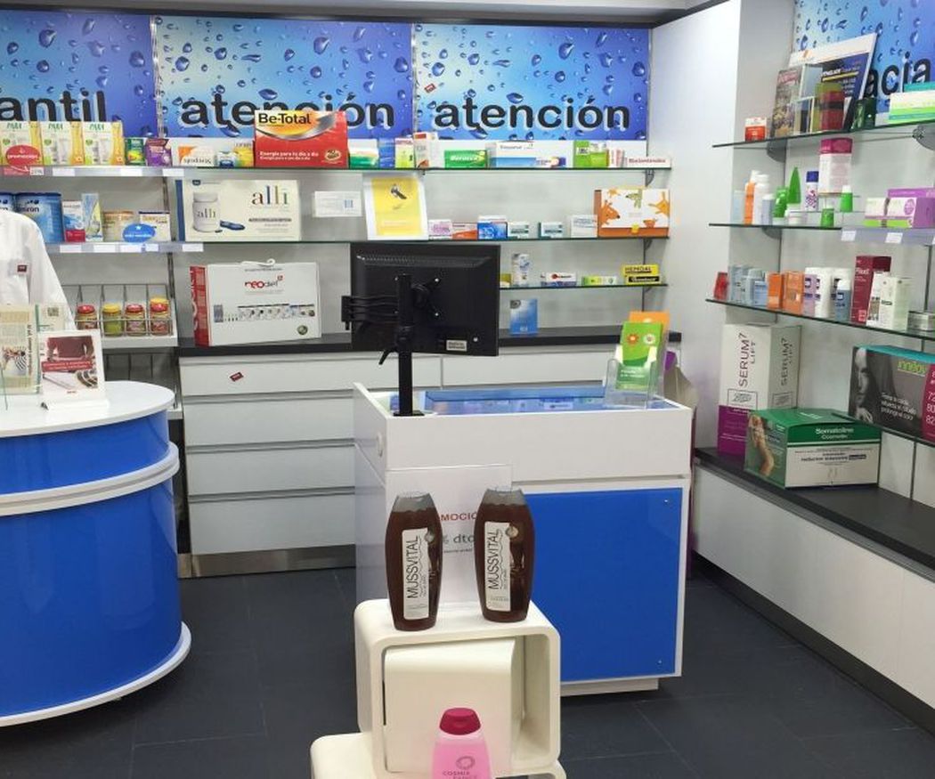Las estanterías para farmacias